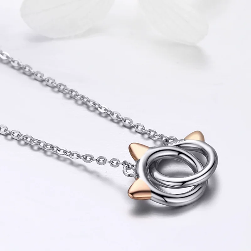 (afbeelding voor) Pandora Style Rose Kat Chain Ketting - SCN252 - Bekijken 7
