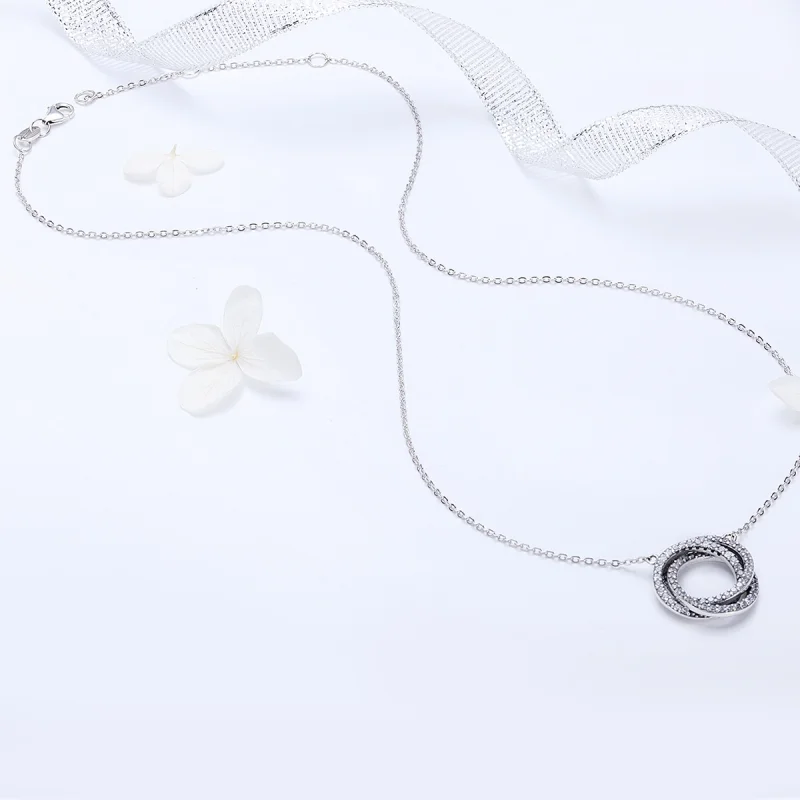 (afbeelding voor) Pandora Style Rose minimalisme Chain Ketting - SCN259 - Bekijken 7