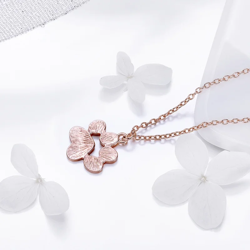 (afbeelding voor) Pandora Style Rose Schattige poot Chain Ketting - SCN275-3 - Bekijken 6