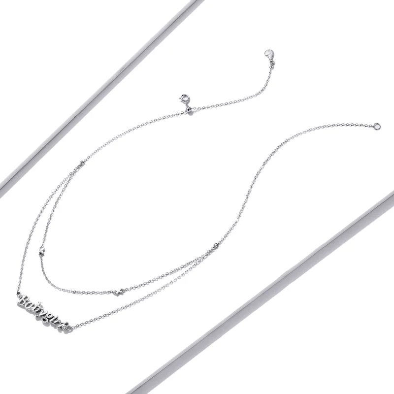 (afbeelding voor) Pandora Style Schatmeisje Ketting - BSN230 - Bekijken 5