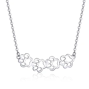 Pandora Style Schattige poot Chain Ketting - SCN346 (afbeelding voor) Pandora Style Schattige poot Chain Ketting - SCN346