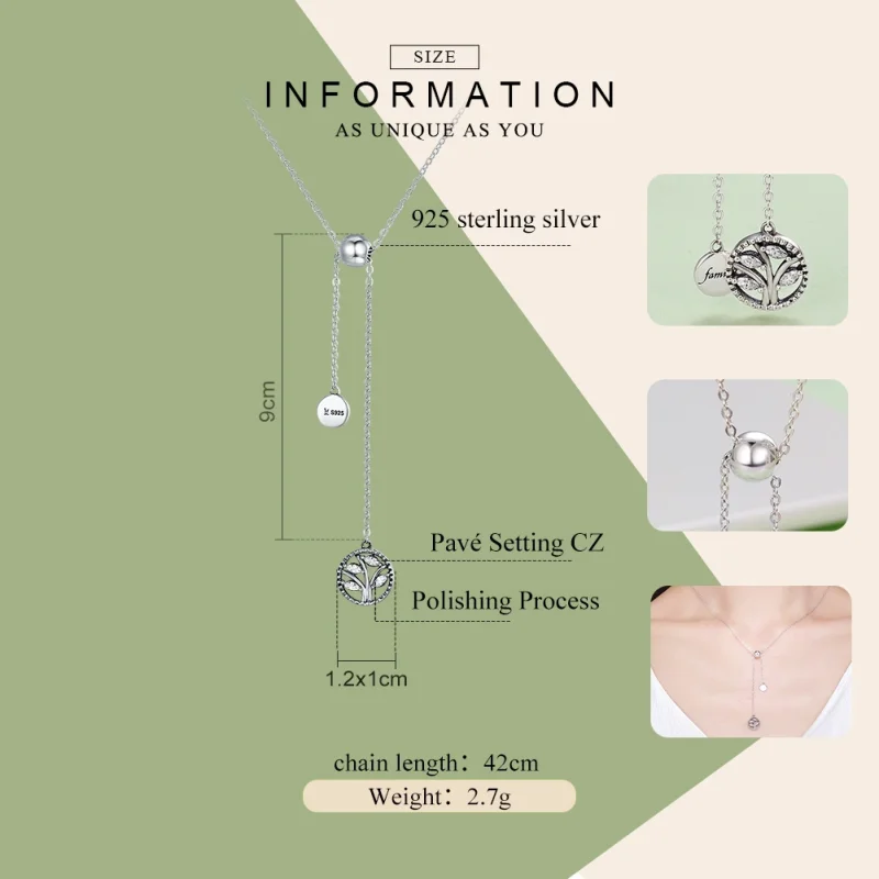 (afbeelding voor) Pandora Style Stamboom en thuis Chain Ketting - SCN106 - Bekijken 3