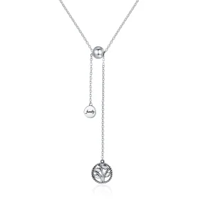(afbeelding voor) Pandora Style Stamboom en thuis Chain Ketting - SCN106