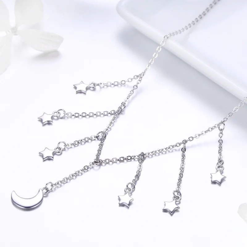 (afbeelding voor) Pandora Style Sterrenhemel Chain Ketting - SCN301 - Bekijken 5