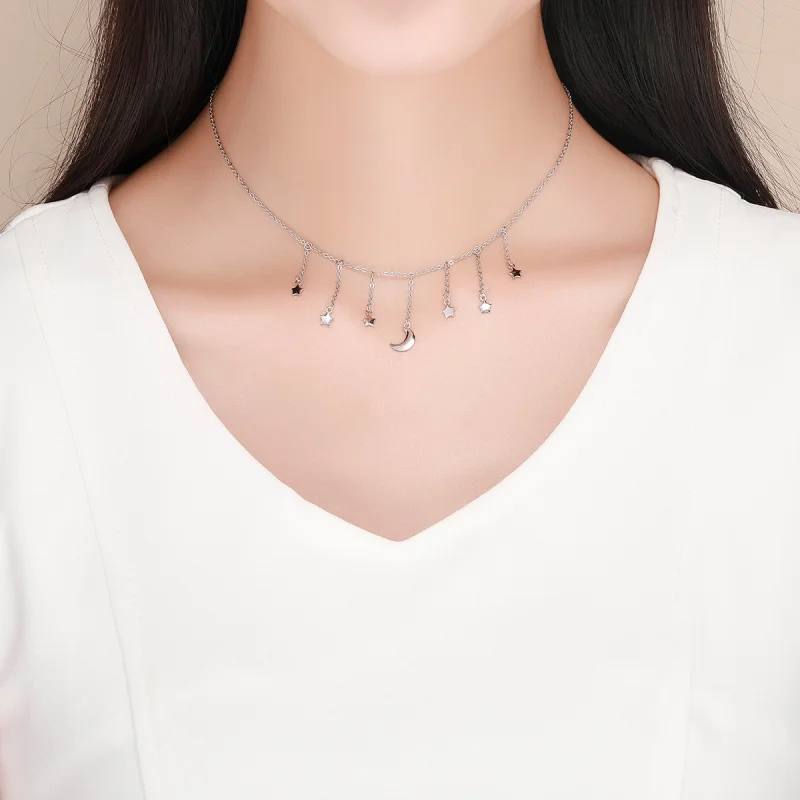 (afbeelding voor) Pandora Style Sterrenhemel Chain Ketting - SCN301 - Bekijken 8