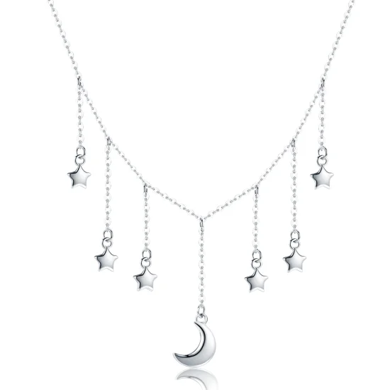 (afbeelding voor) Pandora Style Sterrenhemel Chain Ketting - SCN301