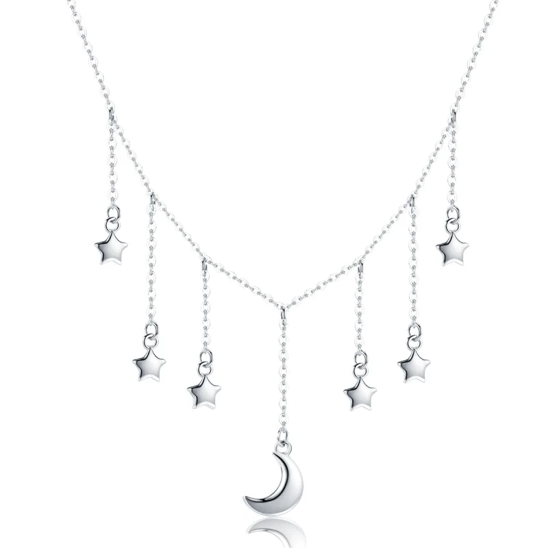 (afbeelding voor) Pandora Style Sterrenhemel Chain Ketting - SCN301