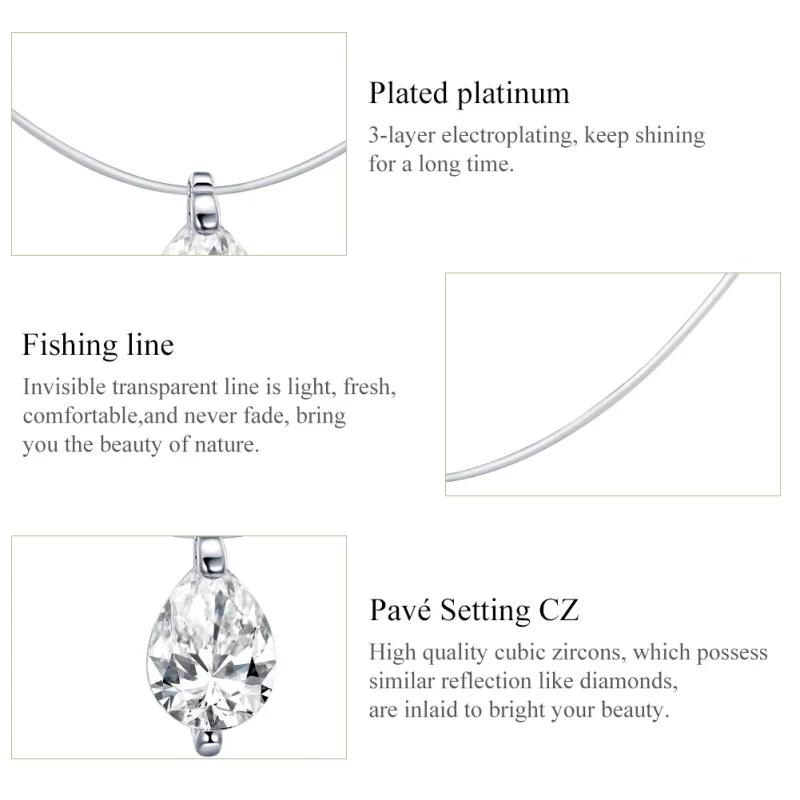 (afbeelding voor) Pandora Style stralend leven Chain Ketting - SCN332-D - Bekijken 4