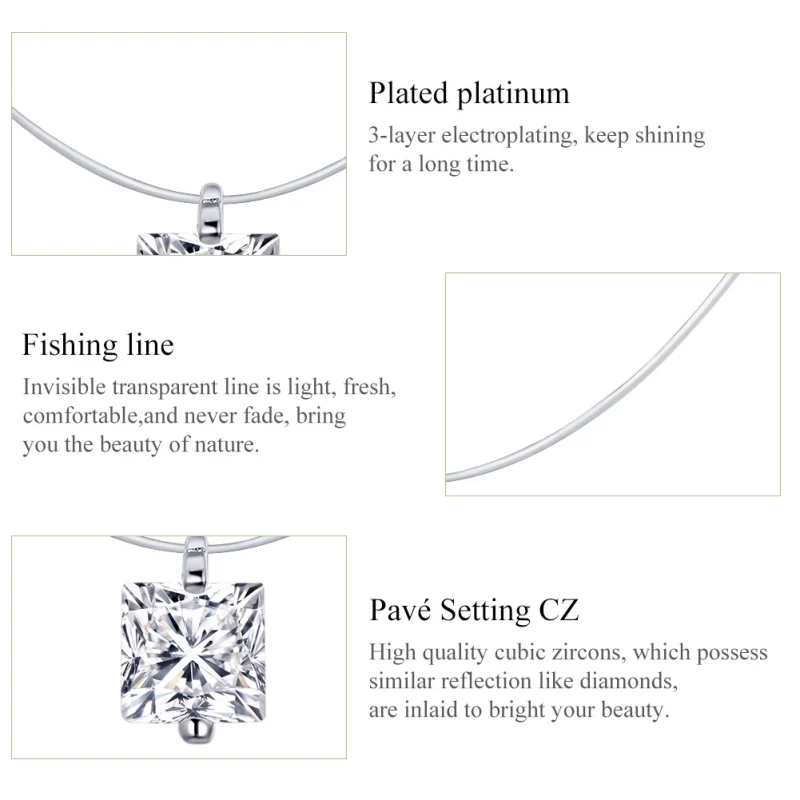 (afbeelding voor) Pandora Style stralend leven Chain Ketting - SCN332-S - Bekijken 4