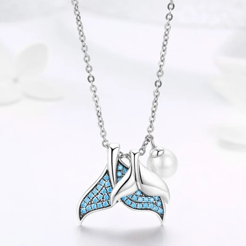 (afbeelding voor) Pandora Style Tranen van zeemeermin Chain Ketting - SCN309 - Bekijken 3