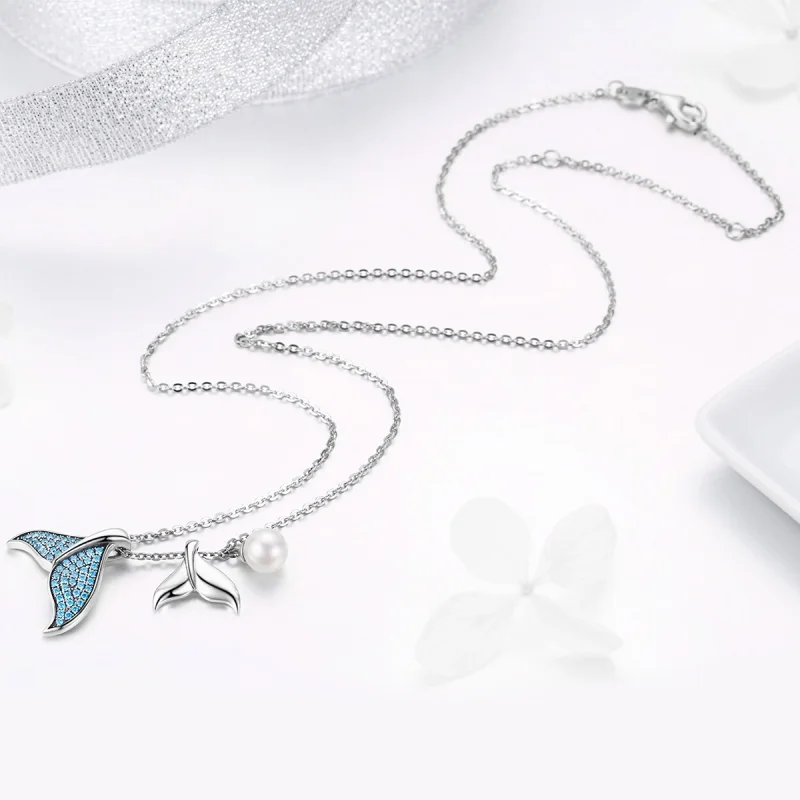 (afbeelding voor) Pandora Style Tranen van zeemeermin Chain Ketting - SCN309 - Bekijken 6