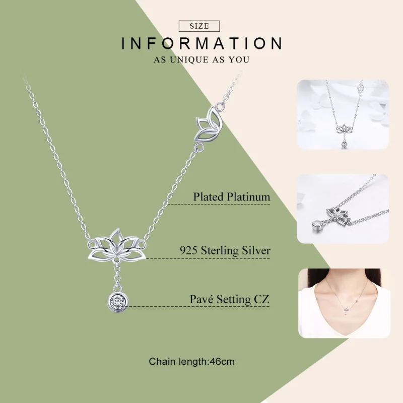 (afbeelding voor) Pandora Style Verse Lotus Chain Ketting - BSN012 - Bekijken 7