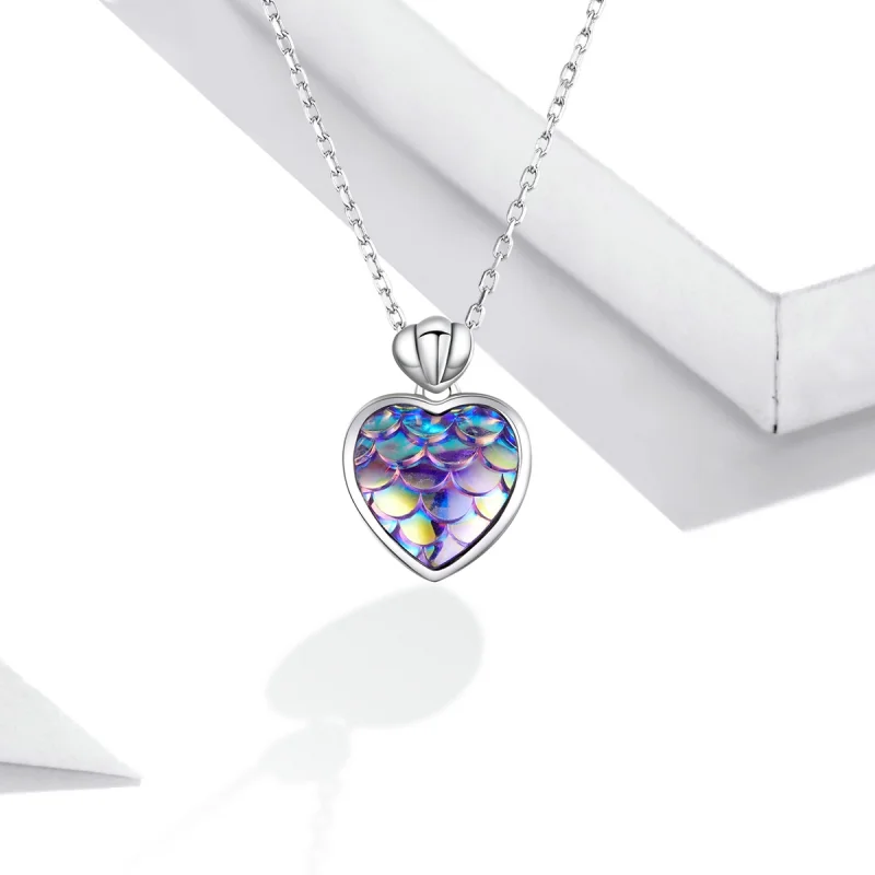 (afbeelding voor) Pandora Style Vis Schaal Hart Ketting - SCN468 - Bekijken 5
