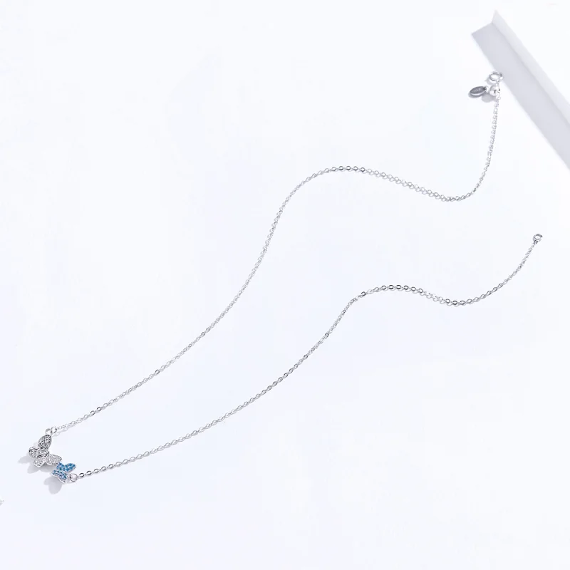 (afbeelding voor) Pandora Style Vlinder Chain Ketting - SCN384 - Bekijken 6