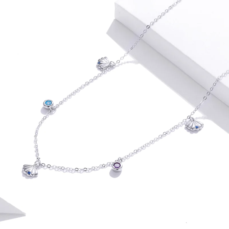 (afbeelding voor) Pandora Style Zeeschelp Chain Ketting - SCN454 - Bekijken 2