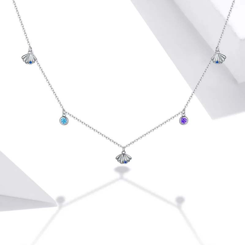 (afbeelding voor) Pandora Style Zeeschelp Chain Ketting - SCN454 - Bekijken 5