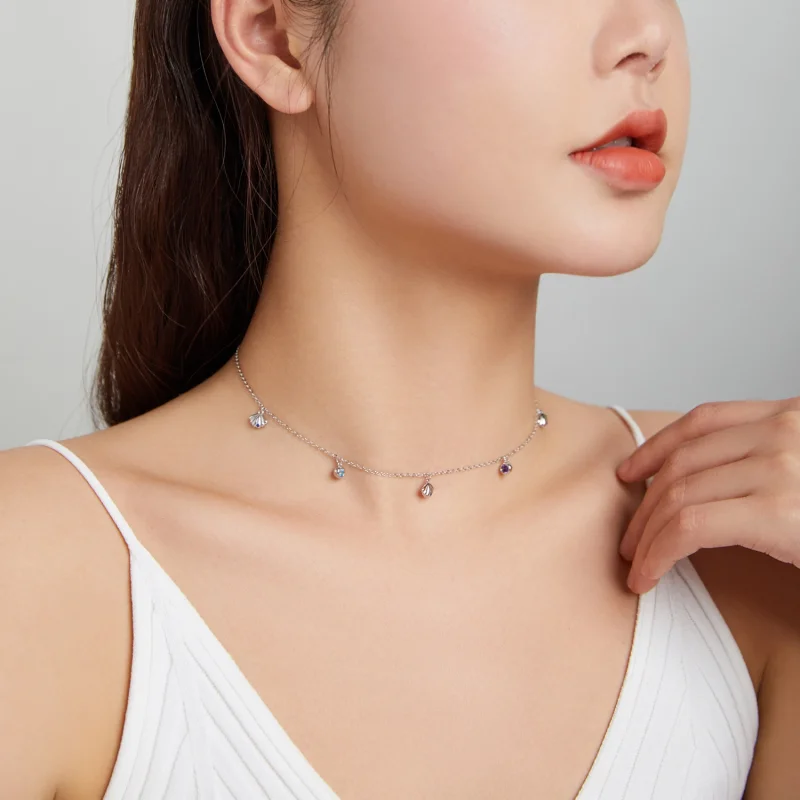 (afbeelding voor) Pandora Style Zeeschelp Chain Ketting - SCN454 - Bekijken 8