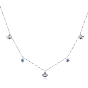 (afbeelding voor) Pandora Style Zeeschelp Chain Ketting - SCN454
