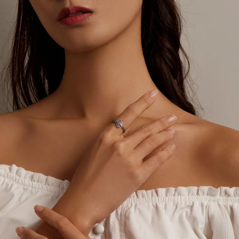 (afbeelding voor) Pandora Style Anjer Open Ring - SCR773 - Bekijken 6