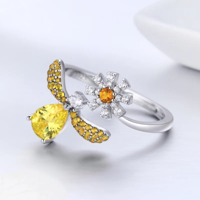 (afbeelding voor) Pandora Style Bijenwens Open Ring - SCR348 - Bekijken 4