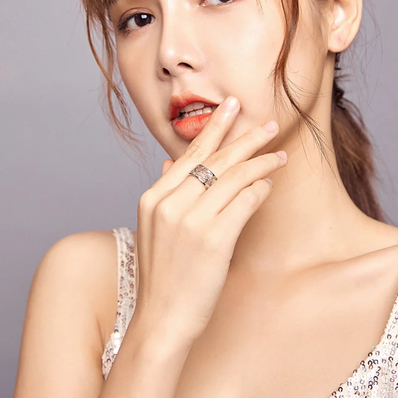 (afbeelding voor) Pandora Style Boom van leven Open Ring - BSR125 - Bekijken 6