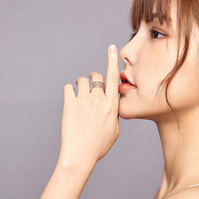 (afbeelding voor) Pandora Style Boom van leven Open Ring - BSR125 - Bekijken 8