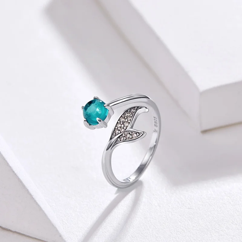 (afbeelding voor) Pandora Style De traan van de zeemeermin Open Ring - SCR515 - Bekijken 2