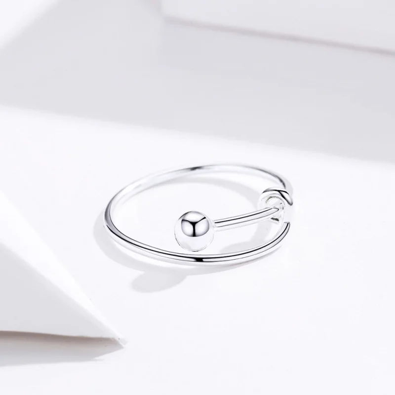 (afbeelding voor) Pandora Style Eenvoudig Open Ring - SCR520 - Bekijken 2