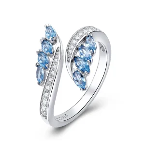 (afbeelding voor) Pandora Style Elegante Wilgentak Open Ring - BSR005