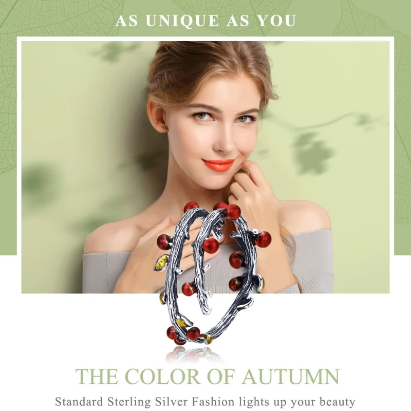 (afbeelding voor) Pandora Style Herfstkleuren Open Ring - SCR442 - Bekijken 2