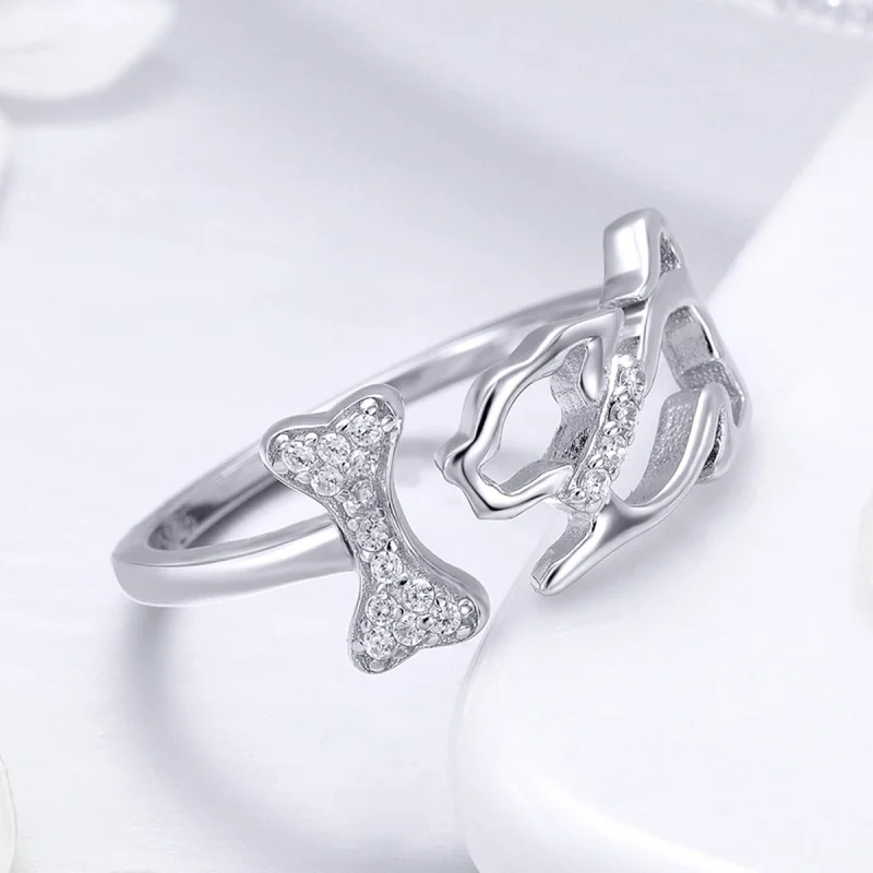 (afbeelding voor) Pandora Style Hondenbedrijf Open Ring - SCR416 - Bekijken 6