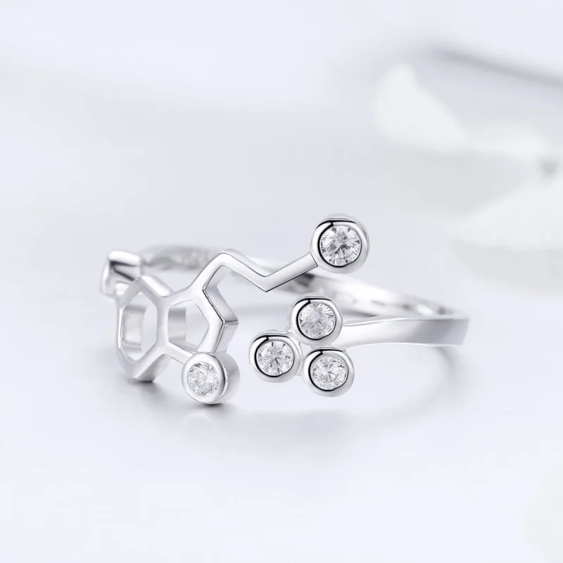 (afbeelding voor) Pandora Style Honingraat Ring - SCR433 - Bekijken 5