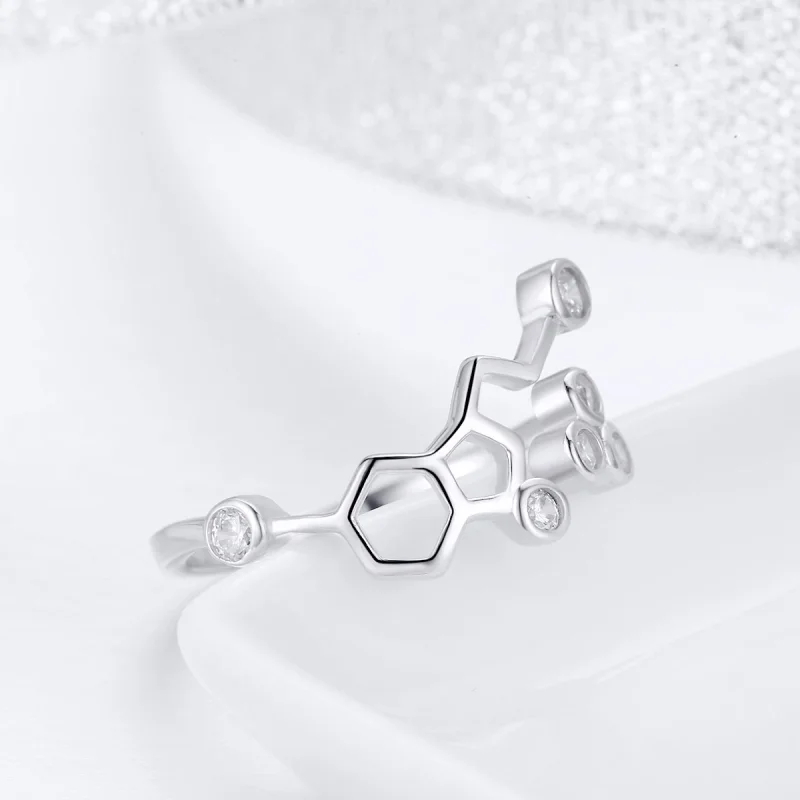 (afbeelding voor) Pandora Style Honingraat Ring - SCR433 - Bekijken 6