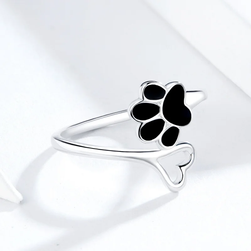(afbeelding voor) Pandora Style Kattenklauwen Open Ring - SCR584 - Bekijken 2