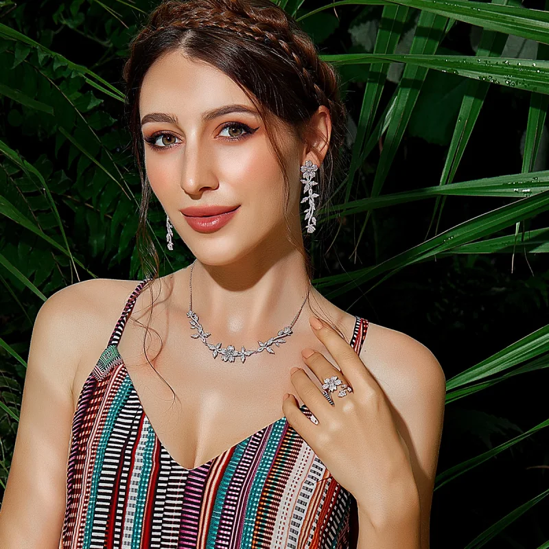 (afbeelding voor) Pandora Style Kersenbloesems Open Ring - BSR076 - Bekijken 8