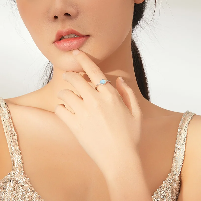 (afbeelding voor) Pandora Style Kitty In Shine Open Ring - SCR651 - Bekijken 5