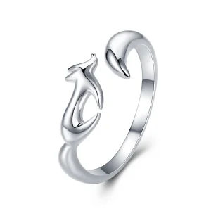 (afbeelding voor) Pandora Style Kleine vos Open Ring - SCR478