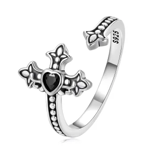 (afbeelding voor) Pandora Style Kruis Open Ring - BSR298