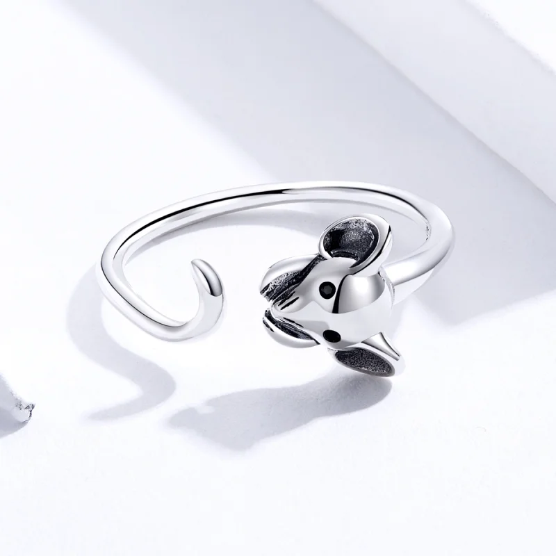 (afbeelding voor) Pandora Style Leuke muis Open Ring - SCR632 - Bekijken 3