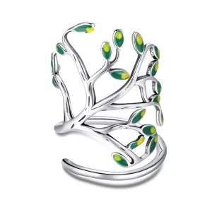 (afbeelding voor) Pandora Style Levensboom Ring - SCR454