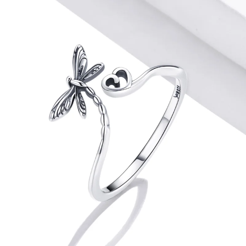 (afbeelding voor) Pandora Style Liefde Dragonfly Open Ring - SCR734 - Bekijken 2