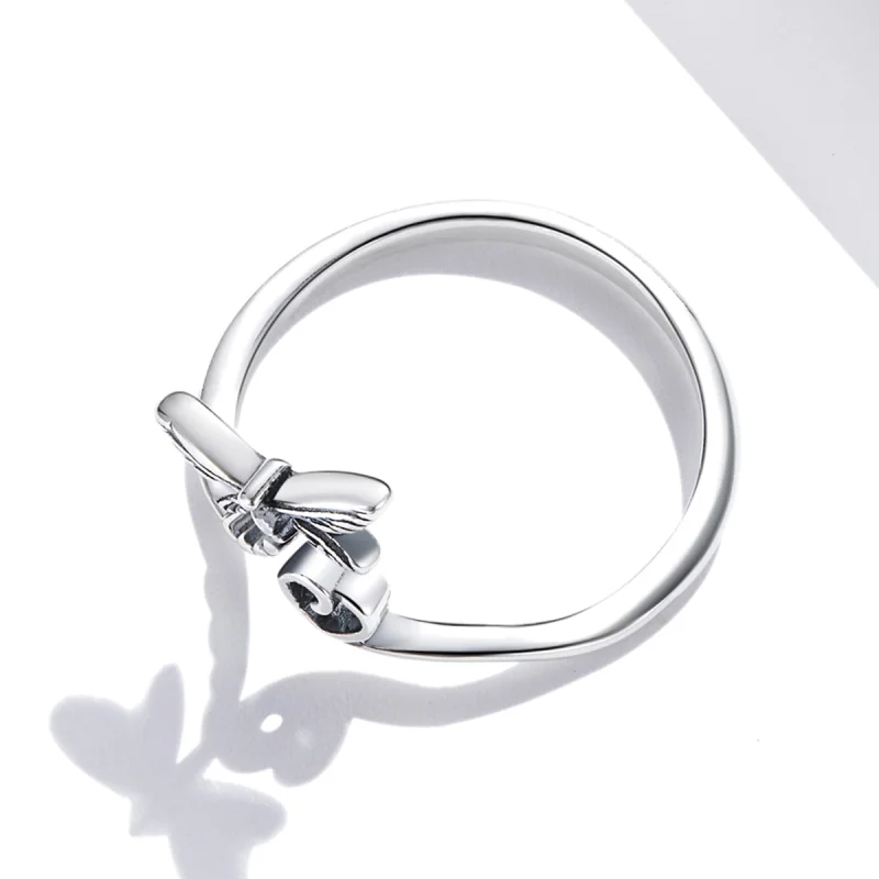 (afbeelding voor) Pandora Style Liefde Dragonfly Open Ring - SCR734 - Bekijken 4