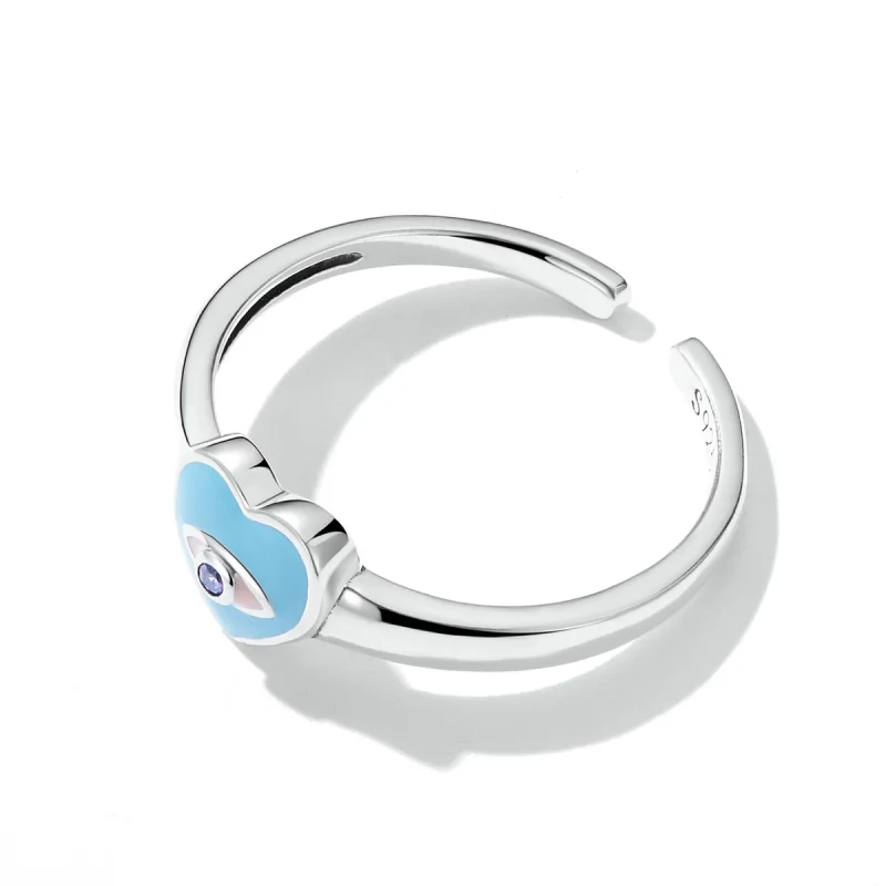 (afbeelding voor) Pandora Style Liefde Duivel Ogen Open Ring - SCR806 - Bekijken 4