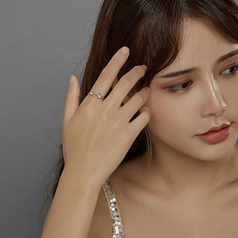 (afbeelding voor) Pandora Style Liefde Open Ring - BSR146 - Bekijken 7