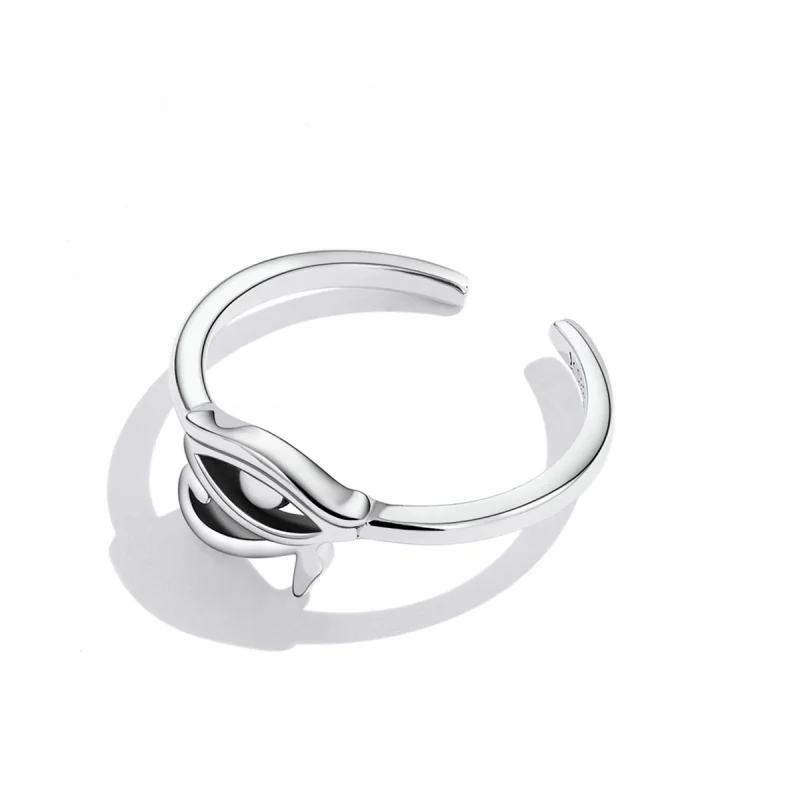 (afbeelding voor) Pandora Style Oog van Horus Open Ring - SCR801 - Bekijken 4