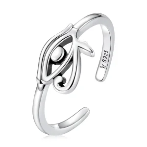 (afbeelding voor) Pandora Style Oog van Horus Open Ring - SCR801