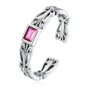 (afbeelding voor) Pandora Style Retro Patroon Open Ring - SCR880