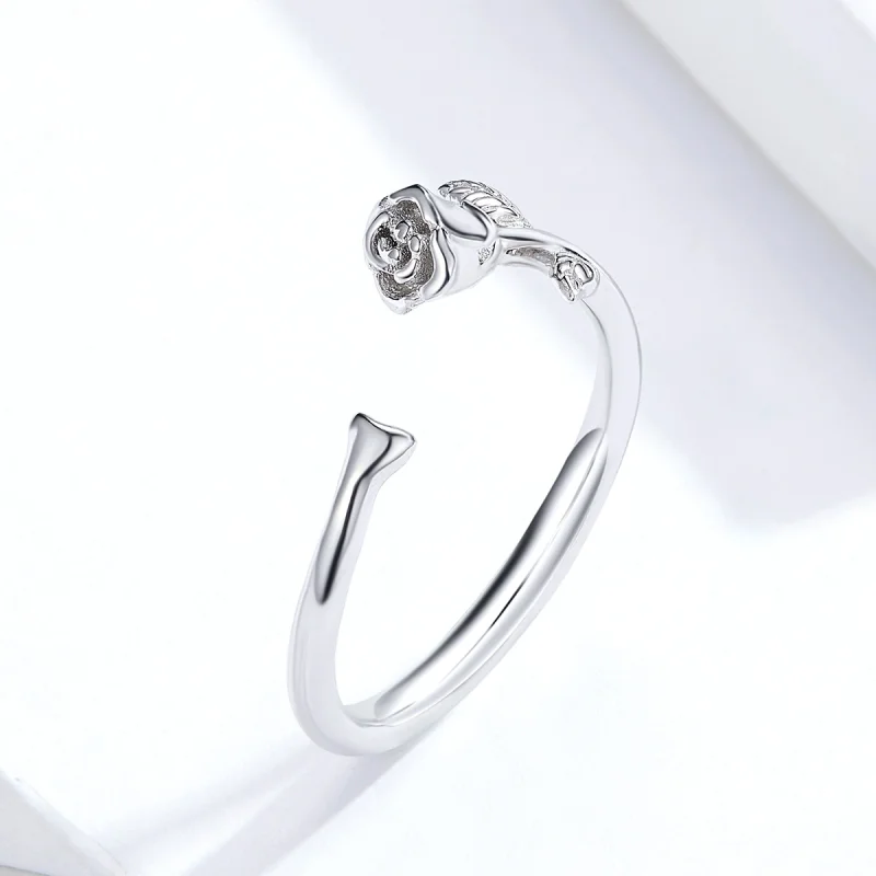 (afbeelding voor) Pandora Style Roos Open Ring - BSR065 - Bekijken 4