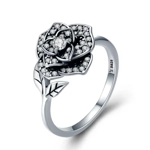 (afbeelding voor) Pandora Style Rozenliefde Ring - SCR382