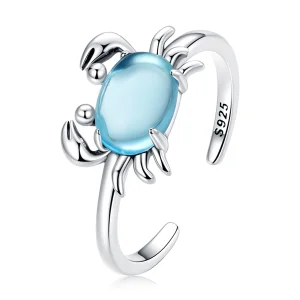 Pandora Style Schattige Krab Open Ring - SCR814 (afbeelding voor) Pandora Style Schattige Krab Open Ring - SCR814